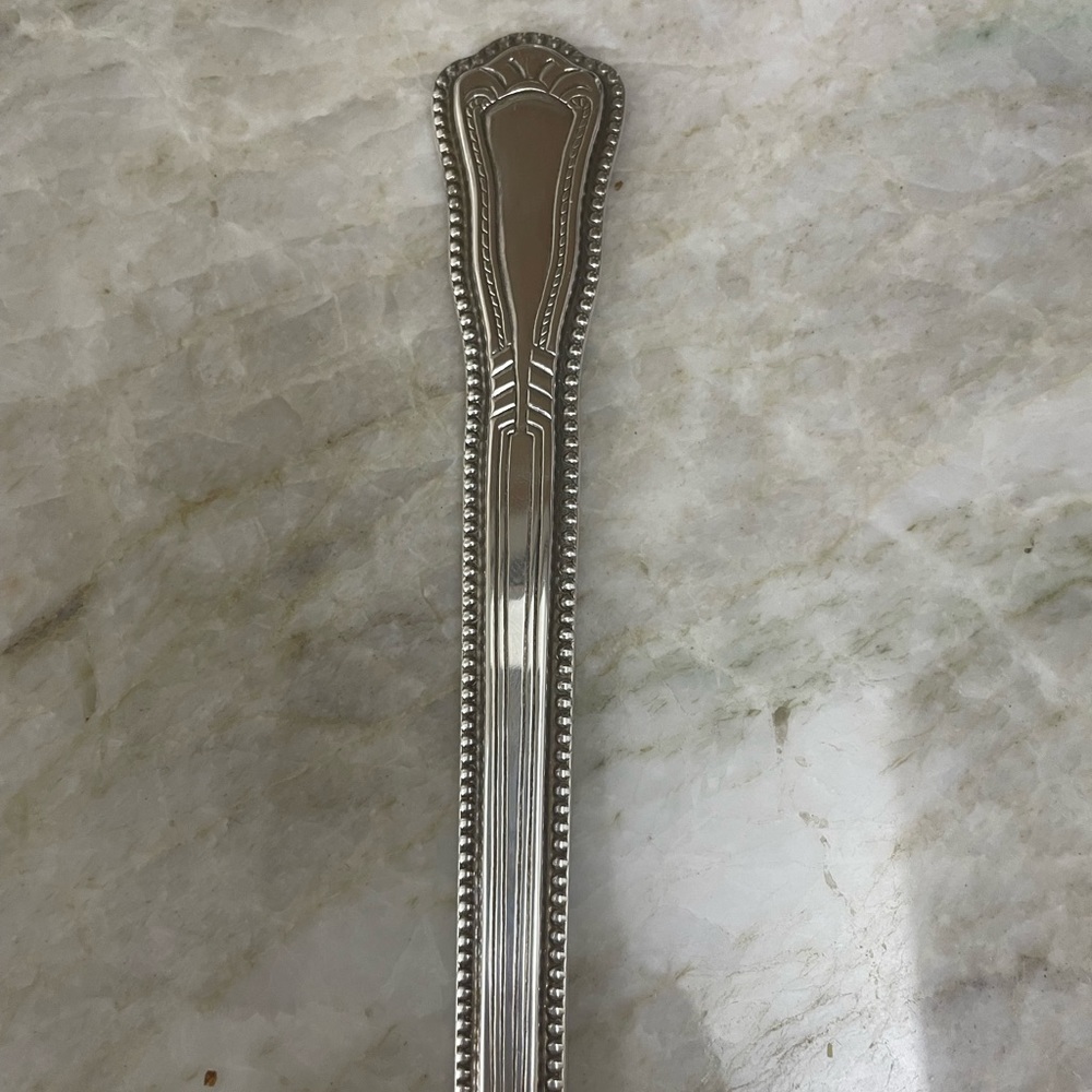 Sterling Silver Soup Ladle, 11”, MINT Condition, Russian Made - Picture 4 of 7